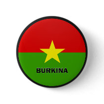 Burkina Roundel quality Flag Button