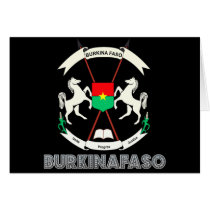 Burkinabe Emblem cards