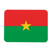 Burkinabe Flag Flexible Magnet