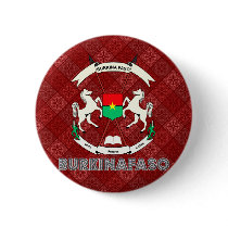 Burkinafaso High Quality Coat of Arms Buttons