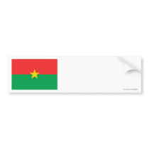 Burkino Faso Flag bumper stickers by Vexillophile Burkino Faso Flag bumper stickers