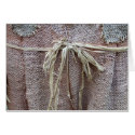 Burlap and Bow cards by LadyFire_Ice Burlap and Bow cards