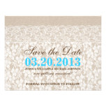 Burlap and Lace | Save the Date invitations