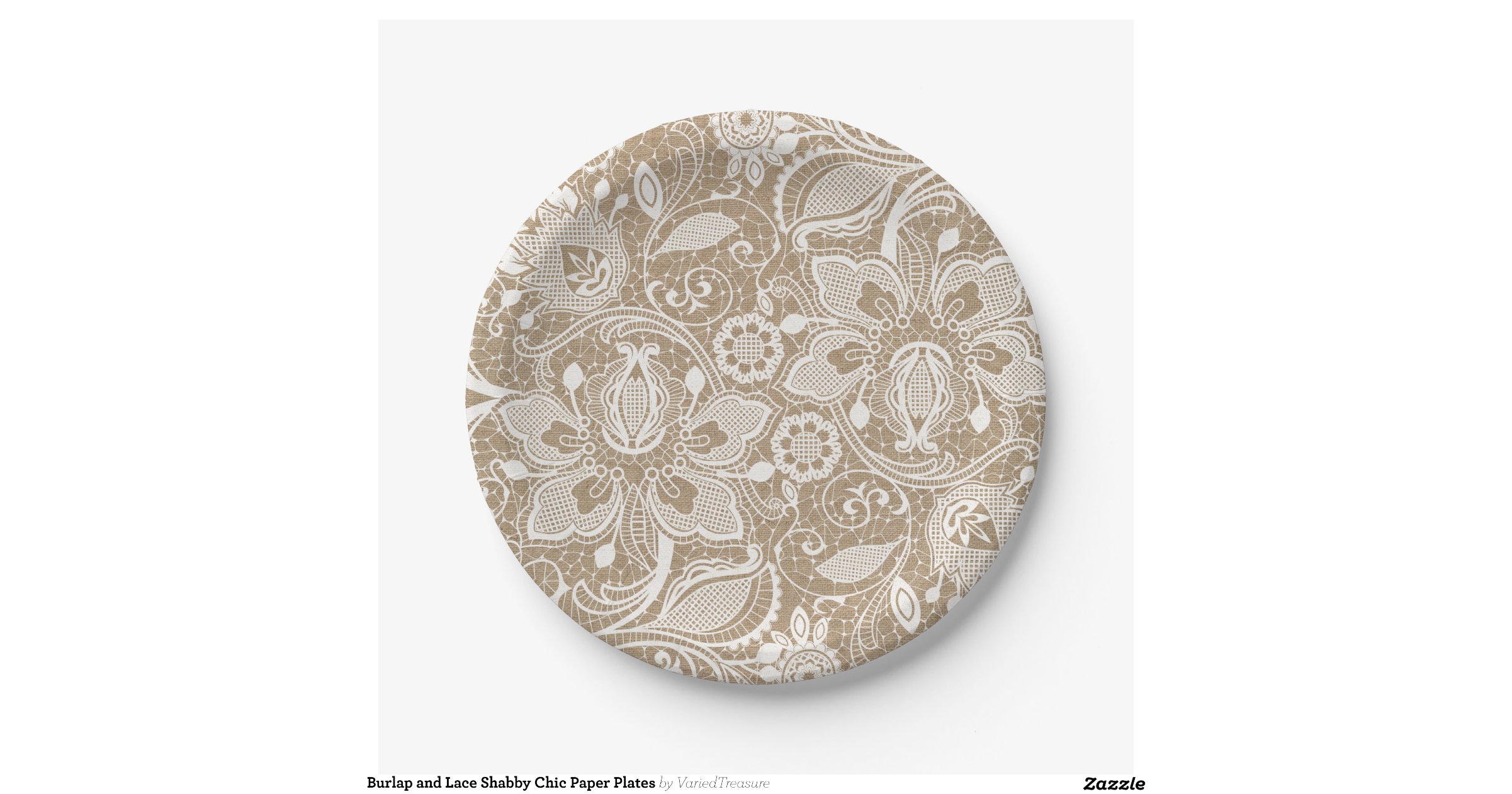 burlap and lace shabby chic paper plates shabby chic christmas gifts to make