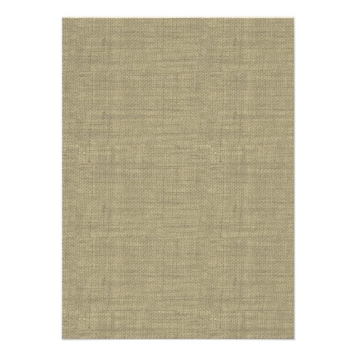 Burlap and Sunflower Dinner and Dancing Announcement