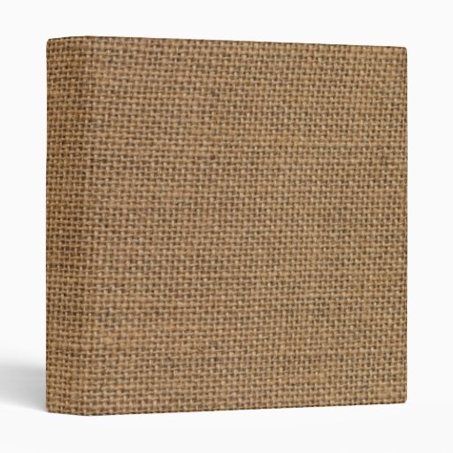 Burlap jute sack texture binder