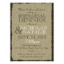 Burlap Look Rehearsal Dinner Custom Invites Burlap Look Rehearsal Dinner Custom Invites