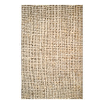 Burlap texture stationery design