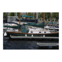 Burlington, Vt. Waterfront Boat Slips posters by VermontCardCompany Burlington, Vt. Waterfront Boat Slips posters