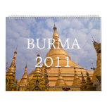 Burma 2011 Calendar style=border:0;
