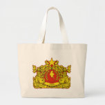 Burma Coat of Arms (2008) Canvas Bags
