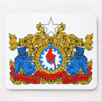 BURMA COAT OF ARMS - MYANMAR SYMBOL mousepads by flaguniverse BURMA COAT OF ARMS - MYANMAR SYMBOL mousepads