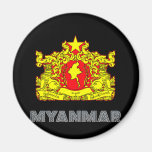 Burma Emblem Fridge Magnet