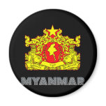 Burma Emblem magnets