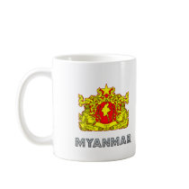 Burma Emblem mugs