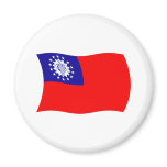 Burma Flag Magnet