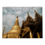 Burmah 2011 Calendar style=border:0;