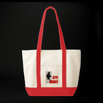 burmamap, save burma! tote bag red by BurmaNetworkBGAN burmamap, save burma! tote bag red