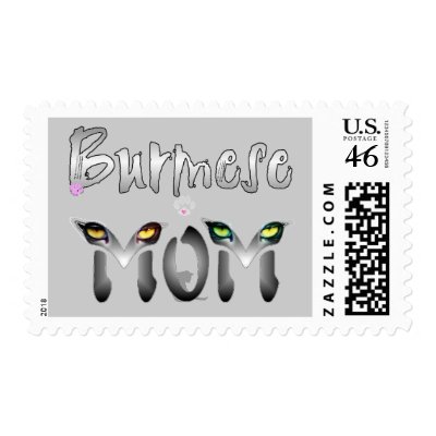 Burmese Mom Gifts Postage