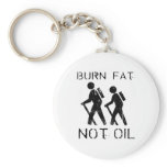 Burn Fat hike Keychain