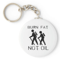 Burn Fat hike Keychain