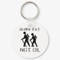 Burn Fat hike keychains