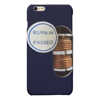 burn-in passed matte iPhone 6 plus case