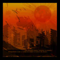 Burn It Down Art Print posters