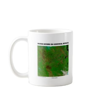 Burn Scars In Central Africa (Picture Earth) mug