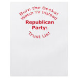 Burn the Books Flyers