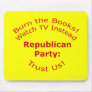 Burn the Books Mouse Pads