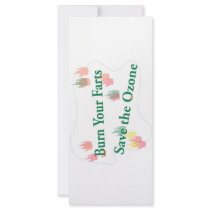 burn your farts customized rack card