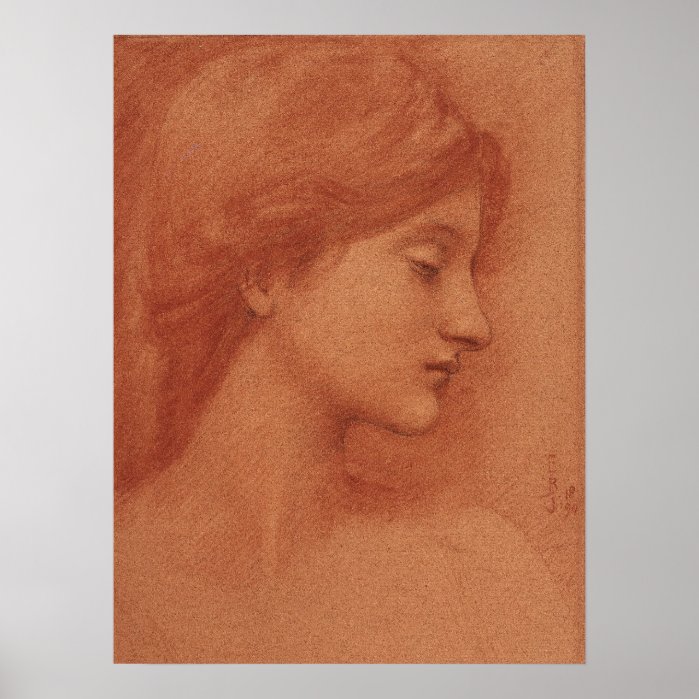 Burne-Jones Study CC0009 Poster