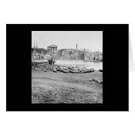 Burned District and Capitol in Richmond, VA 1865 cards