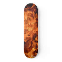 Burned skateboards
