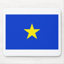 Burnet Flag (Texas 1836) mousepads by FlagTshirts Burnet Flag (Texas 1836) mousepads