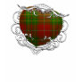 Burnett Tartan Heart