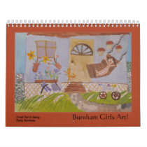 Burnham Girls Art! calendars by bobburnham1 Burnham Girls Art! calendars