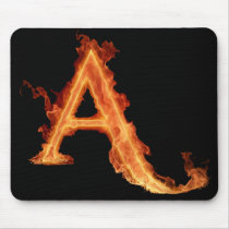Burning Alfa - A mousepads