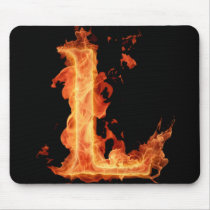 Burning Alfa - L mousepads