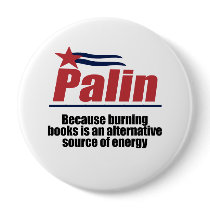 Burning books is a source of energy buttons