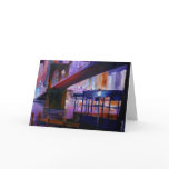 Burning Bridges Greeting Card