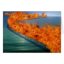 Burning Bridges: Permanently Inaccessible Greeting Cards