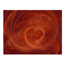 Burning bright post card