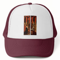 Burning Bush Triptych From The Left And Right Wing Trucker Hat