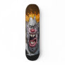 burning clown skate decks