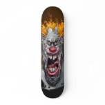 burning clown skate decks