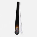 burning clown ties