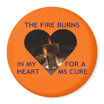 BURNING DESIRE FOR A CURE magnets by anewname4s BURNING DESIRE FOR A CURE magnets