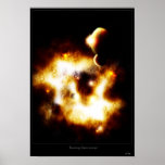 Burning Destruction Poster